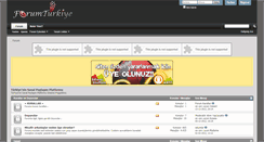 Desktop Screenshot of forumturkiye.net