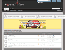 Tablet Screenshot of forumturkiye.net
