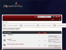 Tablet Screenshot of forumturkiye.com